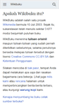 Mobile Screenshot of id.wikibooks.org