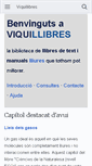 Mobile Screenshot of ca.wikibooks.org