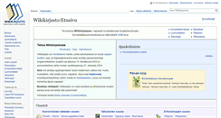 Desktop Screenshot of fi.wikibooks.org