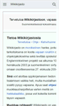 Mobile Screenshot of fi.wikibooks.org