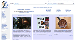 Desktop Screenshot of en.wikibooks.org